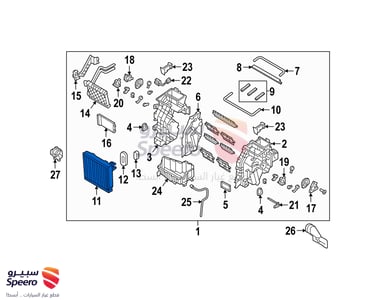 A/C Evaporator - 971402Y010