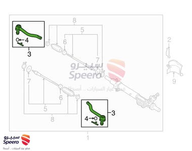 ذراع دركسون خارجي يمين - D85203KA0B