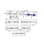 صورة Front Left Axle Shaft