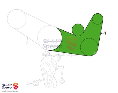 Engine Belt - MZPY0115909A