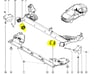 Rear Crossmember Bushing - R6001549989