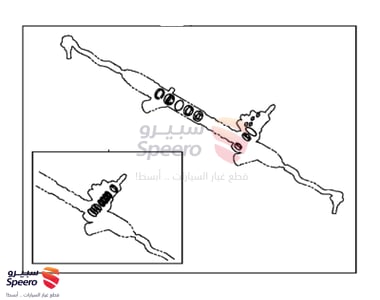 Gasket Kit, Power Steering Gear(For Rack & Pinion) - 0444550040
