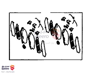 طقم فحمات فرامل امامية - 0446512560