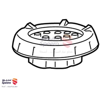 Mount Asm-Front Suspension Strut - 13502180