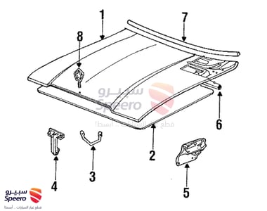 Mount Asm-Front Suspension Strut - 13502180