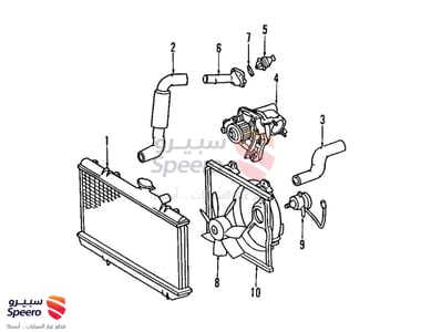 دينمو مروحة رديتر - 1636311020