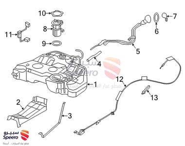 Front Right Shock Absorber - 170403TA0D