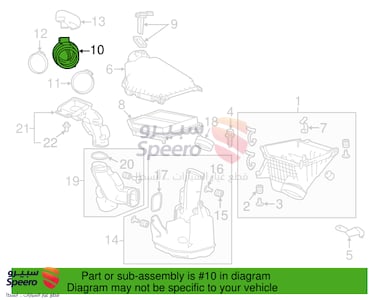 Air Hose - 172285A2A00