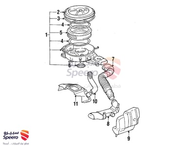 فلتر هواء مكينة - 1780115010