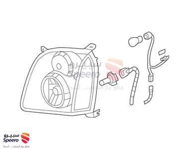 headlight F,R - 20969897