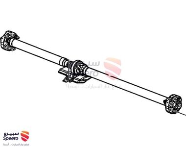 Propeller Shaft Assembly (W/ Driveline Support) - 20990073