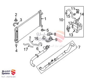 قربة ماء رديتر - H210A1AAAA