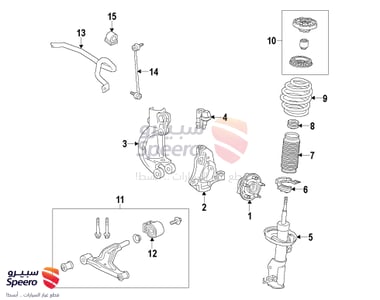 ذراع عمود توازن امامي - 22810906