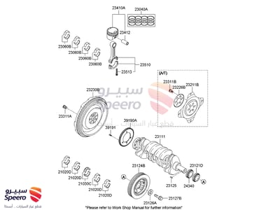 RING SET-PISTON - 230403E901