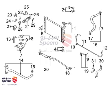 Radiator Assembly - 253103L290