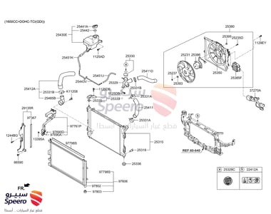 Radiator - 253103X500