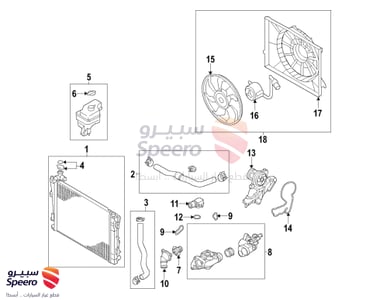 رديتر ماء - 25310A9050