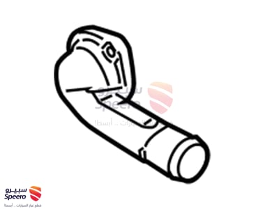 كوع رديتر ماء - 2563123501