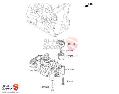 فلتر زيت مكينة - 263203CAA0