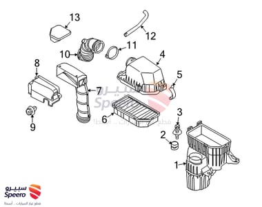 AIR DUCT - 282102K000