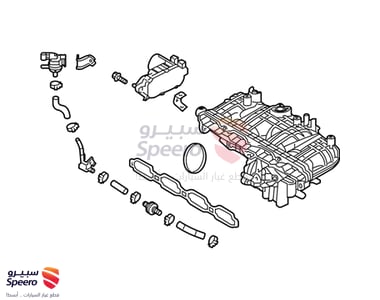 Manifold intake - 283102GTA1