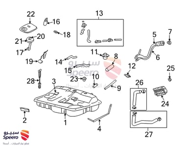 Fuel pump - 311113K000