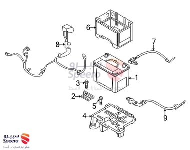 كرسي بطارية - 371502S000