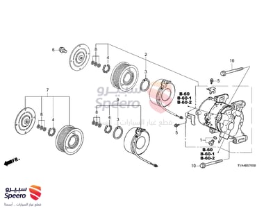 AC Compressor - 388106A0A01
