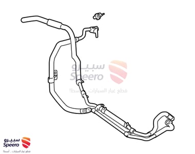 Power Steering Pressure Feed Tube Assembly - 4441060593