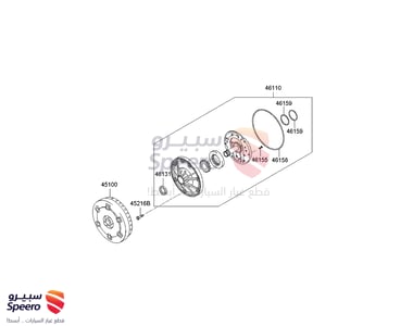 CONVERTER ASSY-TORQUE - 451004C400