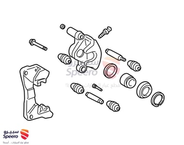CYLINDER ASSY, REAR DISC BRAKE, RH - 4773033100