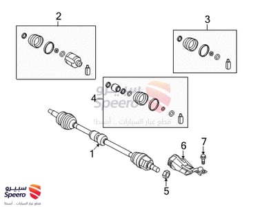 Axle boots F.L - 495011M710