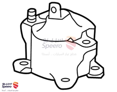Mounting Rub Assy, Eng - 50830T2FA01