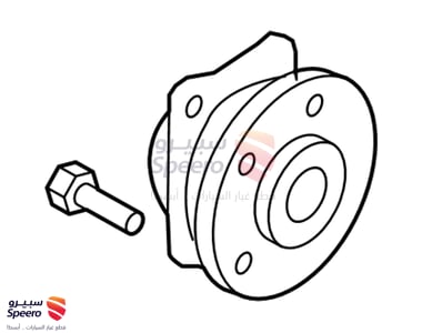 فلنجة خلفي يسار - 527502B100