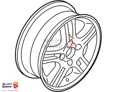 Wheel Assembly-Aluminum - 529102F500
