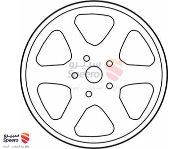 Aluminium Wheel Assembly - 529103K210