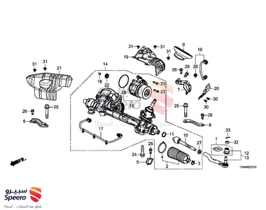 ذراع دركسون داخلي - 53521TBAA01