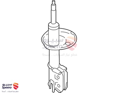 shock absorber F,L - 546512T420
