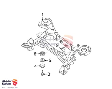 Member Complete-Differential Mounting - 554707S000
