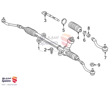 Gear Assembly-Steering - 56500G0000