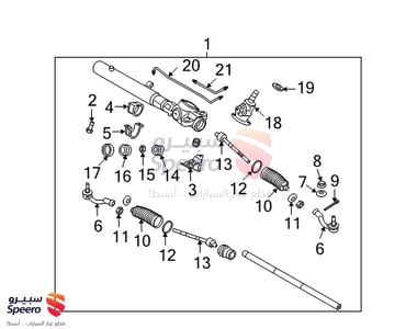 ذراع دركسون خارجي يسار - 568203M000