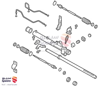 Gear & Linkage Assembly-Power Steering - 577002D000
