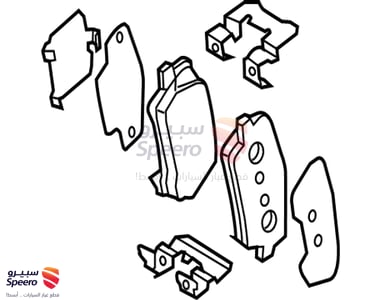 Rear Disc Brake Pad Kit - 583023MA30
