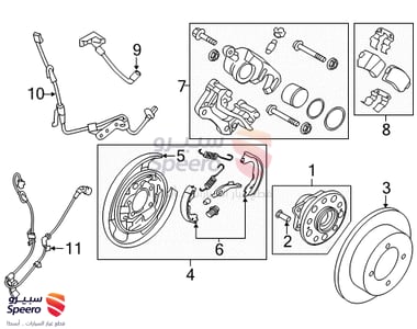 Caliper R,R - 583113RA70