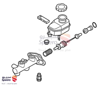 Cylinder Assembly-Brake - 585102F320