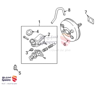 علبة فرامل - 585102K800