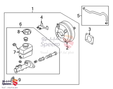 علبة فرامل - 585103F300
