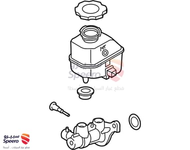 Cylinder Assembly-Brake Master - 58510B1000