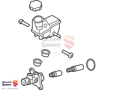 Cylinder Assembly-Brake - 58510C1200