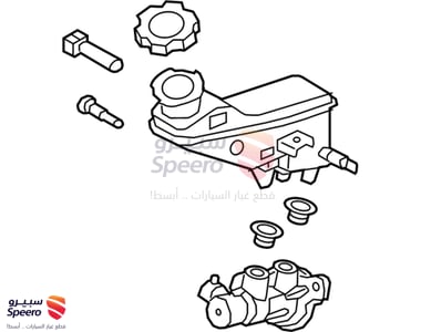 علبة فرامل - 58510F2500